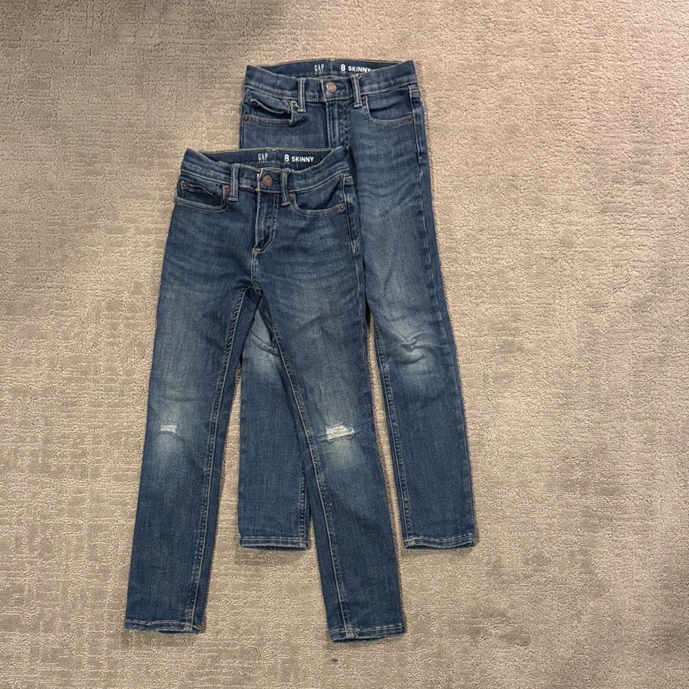 GAP Classic Denim Skinny Jeans (2 pairs)